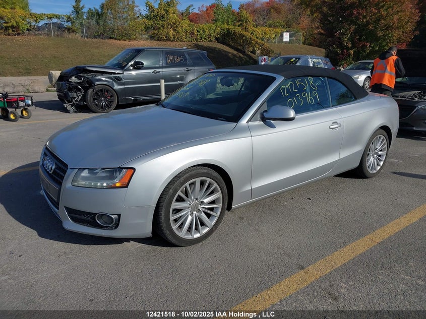 WAULFBFH6AN013969 2010 AUDI A5 photo no. 2
