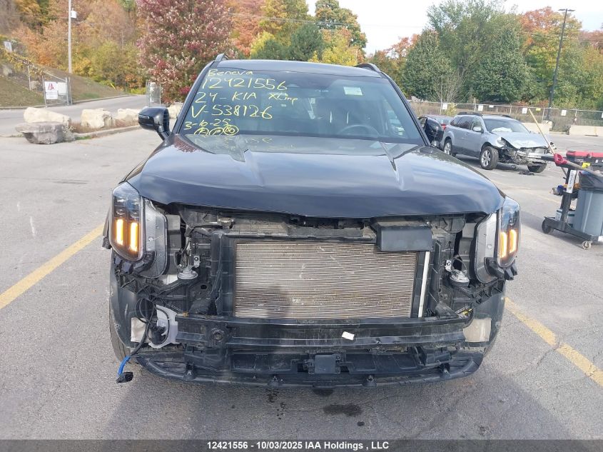 2024 Kia Telluride Sx/Sx Limited/X-Line/X-Pro VIN: 5XYP5DGC5RG538126 Lot: 12421556