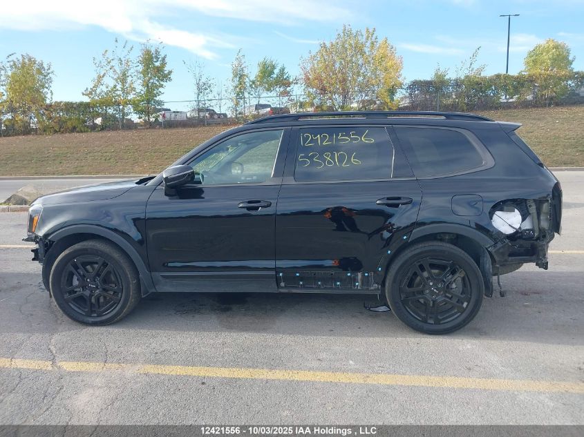 2024 Kia Telluride Sx/Sx Limited/X-Line/X-Pro VIN: 5XYP5DGC5RG538126 Lot: 12421556