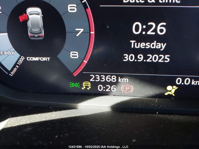 2023 Audi Q3 40 Komfort VIN: WA1AUCF35P1129457 Lot: 12421596