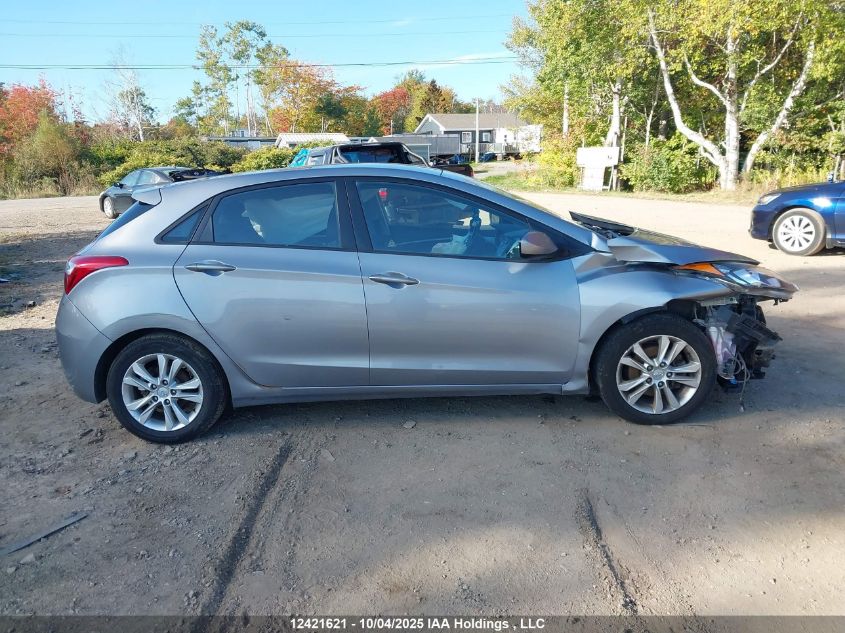 2013 Hyundai Elantra Gt VIN: KMHD35LE5DU025046 Lot: 12421621