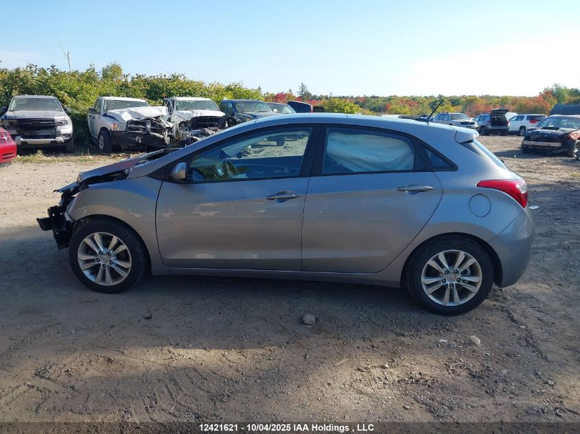 2013 Hyundai Elantra Gt VIN: KMHD35LE5DU025046 Lot: 12421621