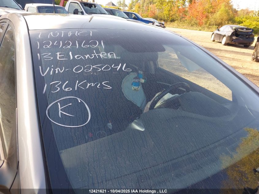 2013 Hyundai Elantra Gt VIN: KMHD35LE5DU025046 Lot: 12421621