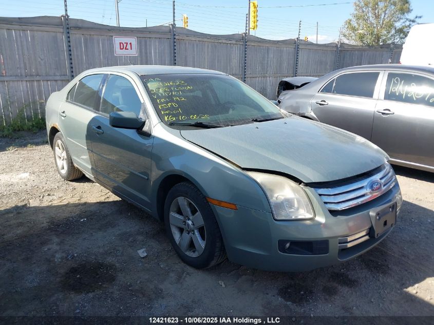 2008 Ford Fusion Se VIN: 3FAHP071X8R117101 Lot: 12421623