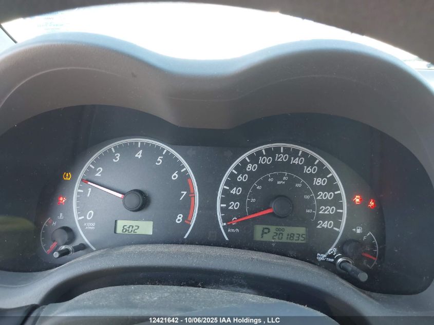 2009 Toyota Corolla S/Le/Xle VIN: 2T1BU40E69C120338 Lot: 12421642