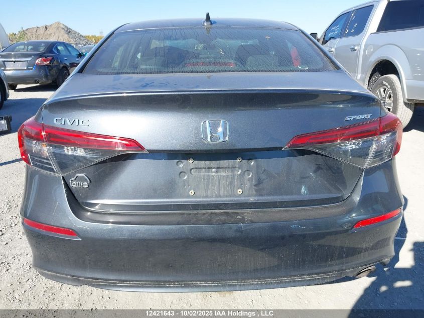 2024 Honda Civic Sport VIN: 2HGFE2F59RH104443 Lot: 12421643