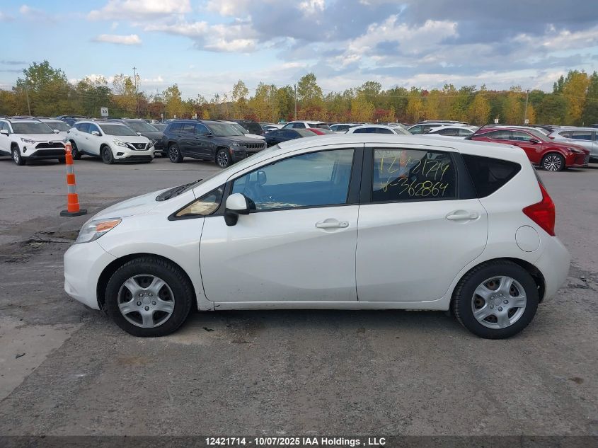 2014 Nissan Versa VIN: 3N1CE2CP2EL362864 Lot: 12421714