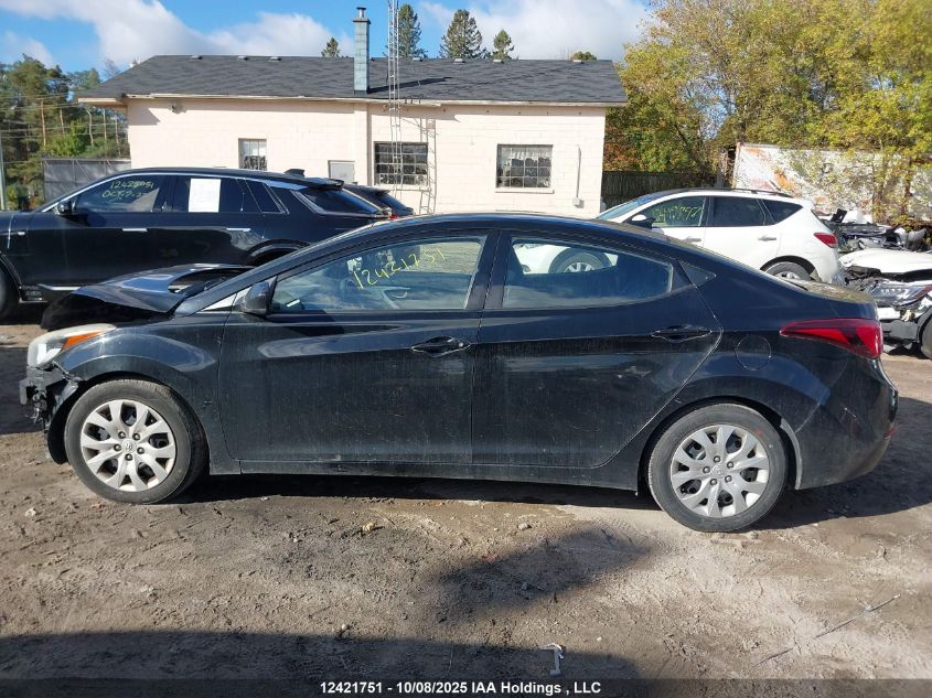 2016 Hyundai Elantra Se/Sport/Limited VIN: 5NPDH4AE4GH715274 Lot: 12421751