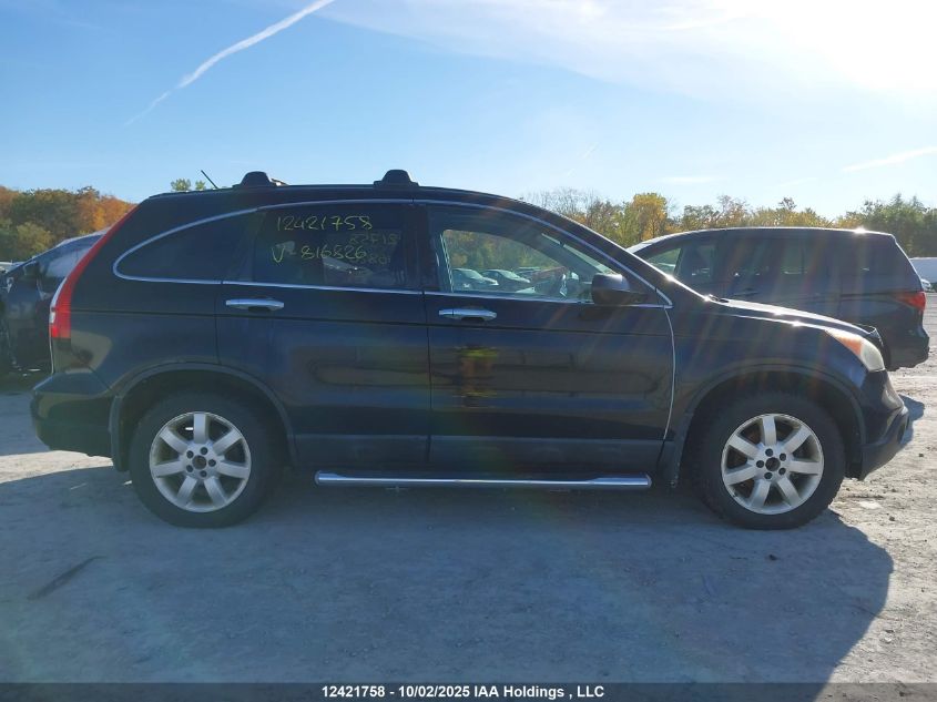 2008 Honda Cr-V Ex VIN: 5J6RE48528L816826 Lot: 12421758