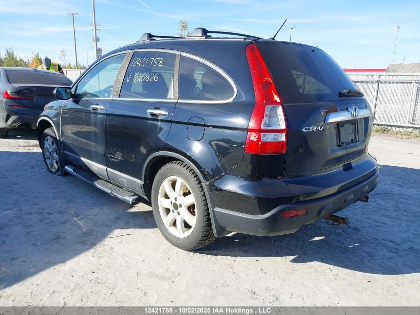 2008 Honda Cr-V Ex VIN: 5J6RE48528L816826 Lot: 12421758