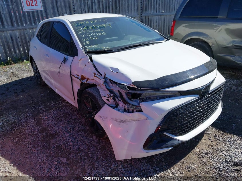 JTNK4MBE9R3214876 2024 Toyota Corolla auction photo 1