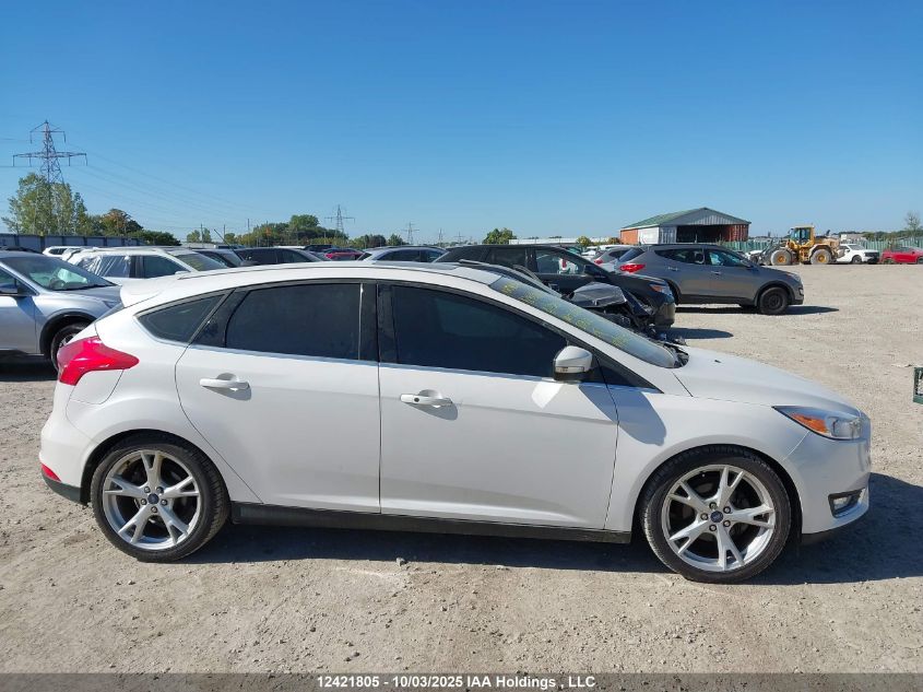 2016 Ford Focus Titanium VIN: 1FADP3N21GL206273 Lot: 12421805