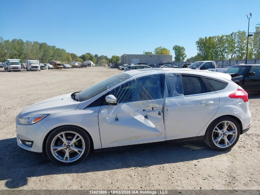 2016 Ford Focus Titanium VIN: 1FADP3N21GL206273 Lot: 12421805