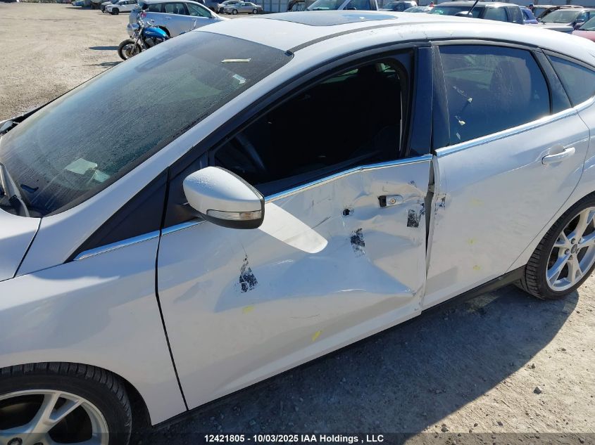 2016 Ford Focus Titanium VIN: 1FADP3N21GL206273 Lot: 12421805