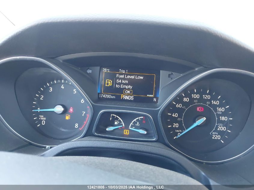 2016 Ford Focus Titanium VIN: 1FADP3N21GL206273 Lot: 12421805