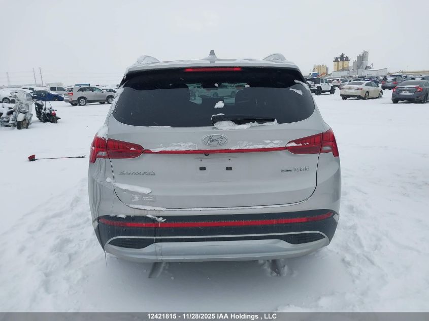 2021 Hyundai Santa Fe Preferred Hybrid Awd With Trend Package VIN: KM8S3DA10MU006955 Lot: 12421815
