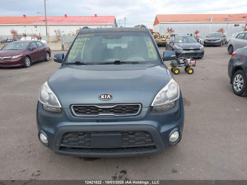 2012 Kia Soul VIN: KNDJT2A60C7473337 Lot: 12421822
