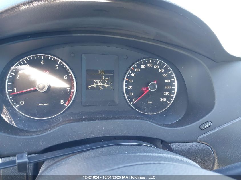 2012 Volkswagen Jetta VIN: 3VWGX7AJ5CM413850 Lot: 12421824