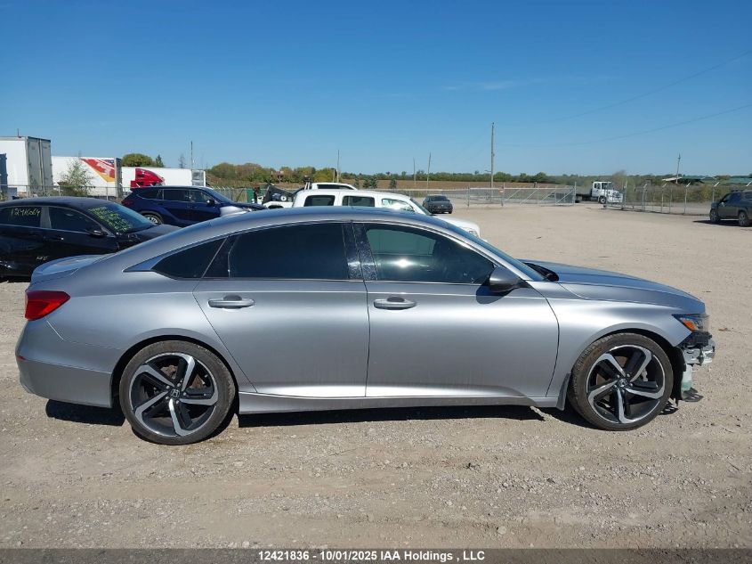 2018 Honda Accord Sport VIN: 1HGCV1F39JA806633 Lot: 12421836