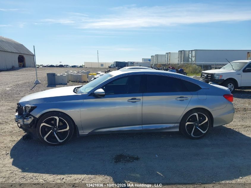 2018 Honda Accord Sport VIN: 1HGCV1F39JA806633 Lot: 12421836