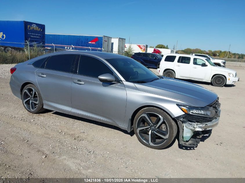 2018 Honda Accord Sport VIN: 1HGCV1F39JA806633 Lot: 12421836