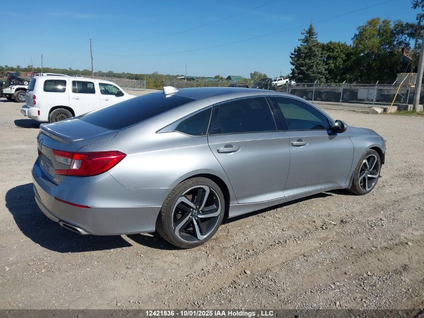 2018 Honda Accord Sport VIN: 1HGCV1F39JA806633 Lot: 12421836