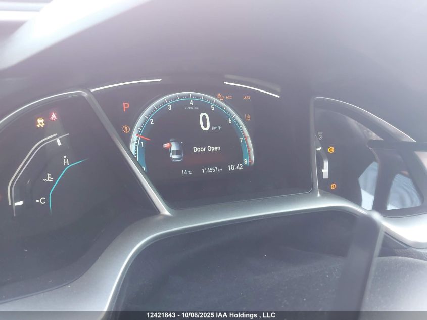 2020 Honda Civic Ex VIN: 2HGFC2F71LH004643 Lot: 12421843