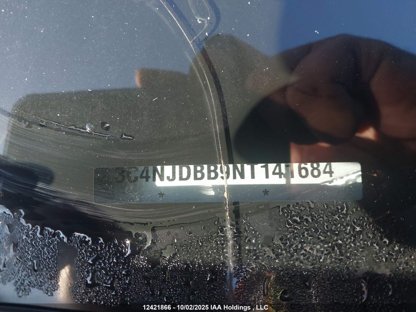 2022 Jeep Compass Latitude VIN: 3C4NJDBB9NT141684 Lot: 12421866