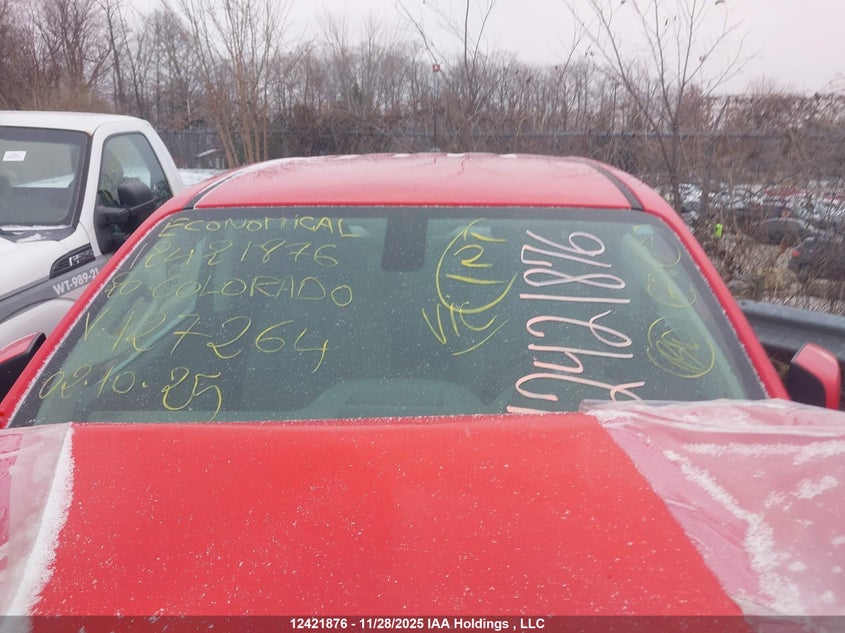 2020 Chevrolet Colorado Wt VIN: 1GCGTBEN3L1127264 Lot: 12421876