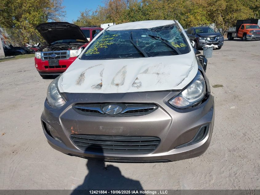 2012 Hyundai Accent VIN: KMHCT4AE4CU263171 Lot: 12421884