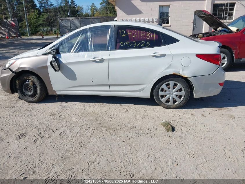 2012 Hyundai Accent VIN: KMHCT4AE4CU263171 Lot: 12421884