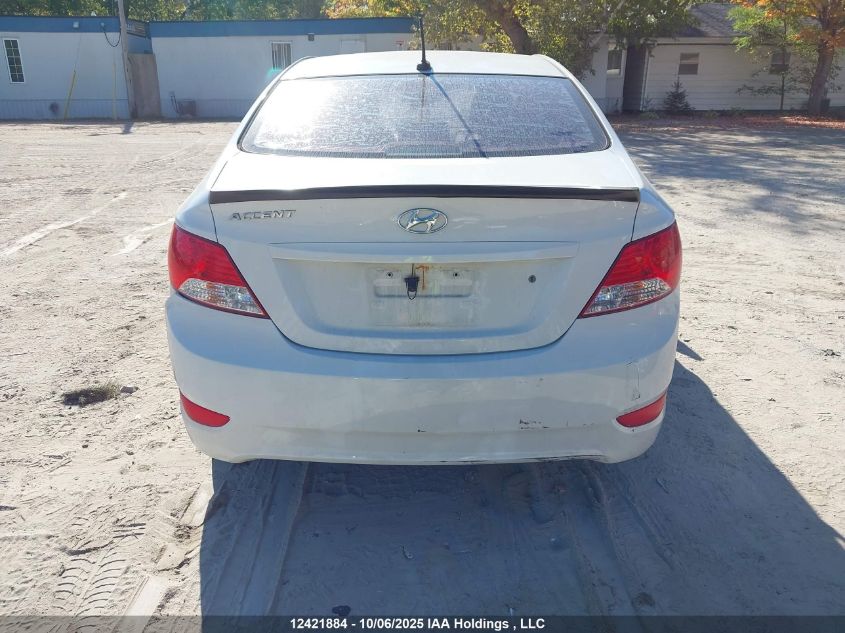 2012 Hyundai Accent VIN: KMHCT4AE4CU263171 Lot: 12421884