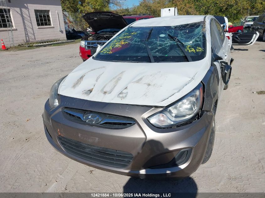 2012 Hyundai Accent VIN: KMHCT4AE4CU263171 Lot: 12421884