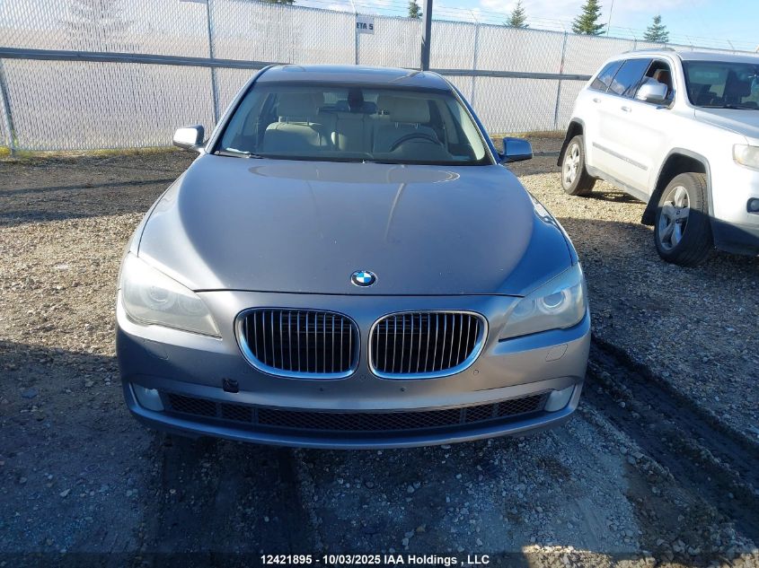 2010 BMW 750 Li VIN: WBAKB8C52ACY64134 Lot: 12421895