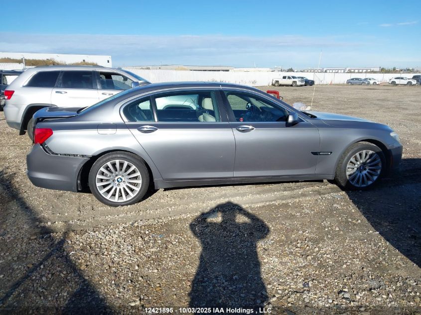 2010 BMW 750 Li VIN: WBAKB8C52ACY64134 Lot: 12421895