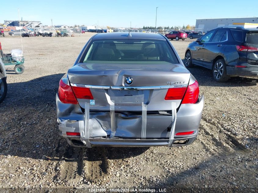 2010 BMW 750 Li VIN: WBAKB8C52ACY64134 Lot: 12421895
