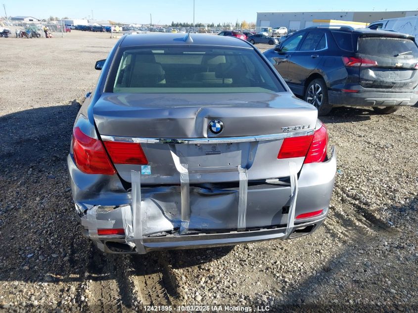 2010 BMW 750 Li VIN: WBAKB8C52ACY64134 Lot: 12421895