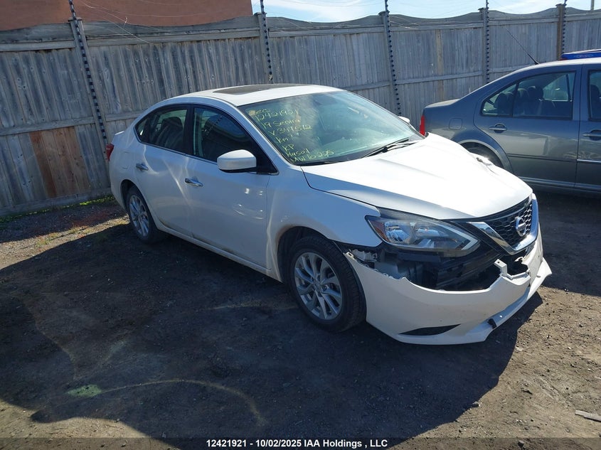 3N1AB7AP4KY347572 2019 Nissan Sentra 1.8 S/1.8 Sv auction photo 1