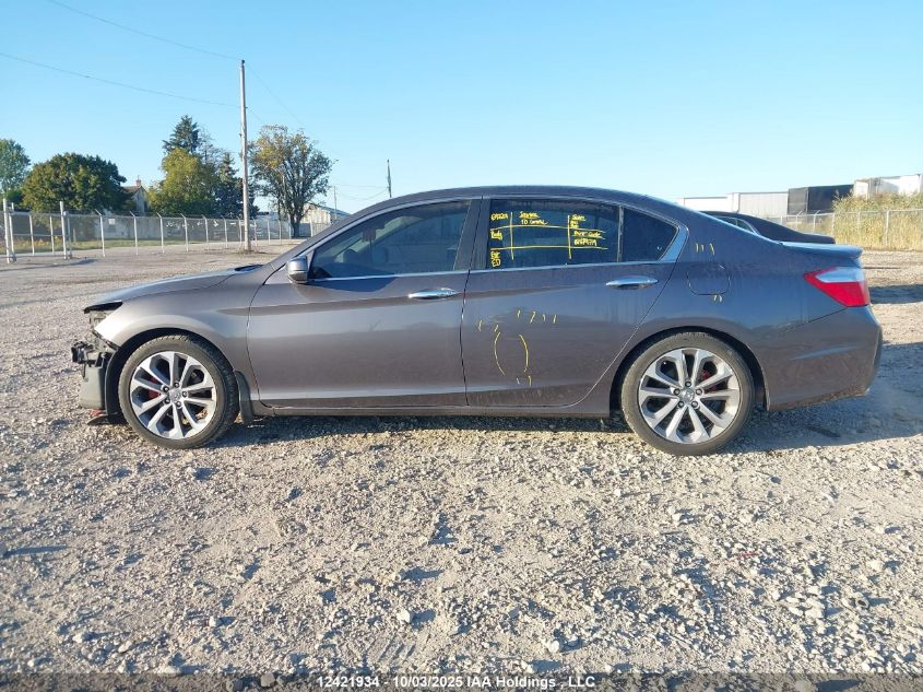 2014 Honda Accord Sport VIN: 1HGCR2E57EA800834 Lot: 12421934
