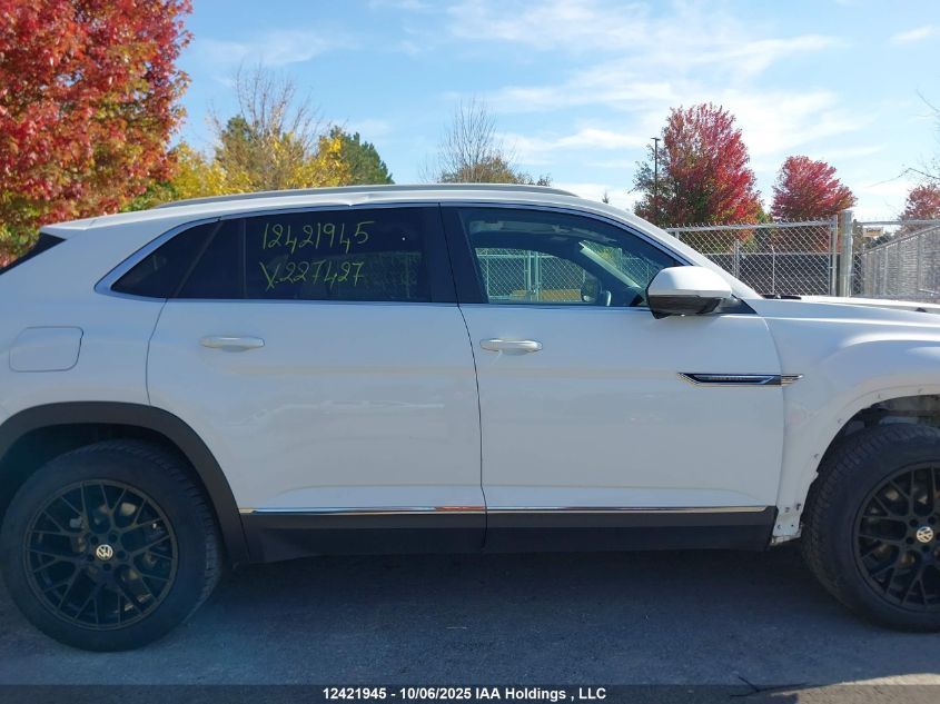 2021 Volkswagen Atlas Cross Sport 3.6 Fsi Highline VIN: 1V2BE2CA0MC227427 Lot: 12421945