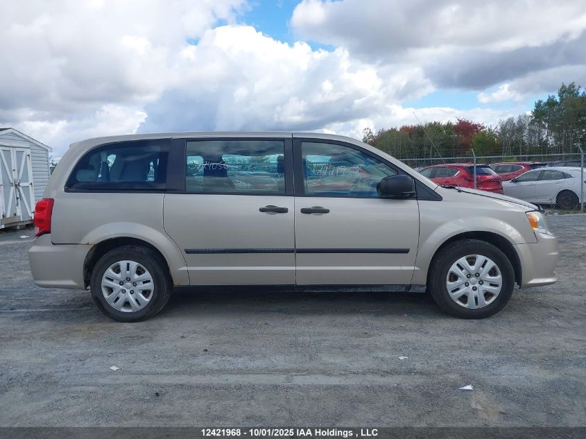 2015 Dodge Grand Caravan Se/Sxt VIN: 2C4RDGBG5FR507439 Lot: 12421968