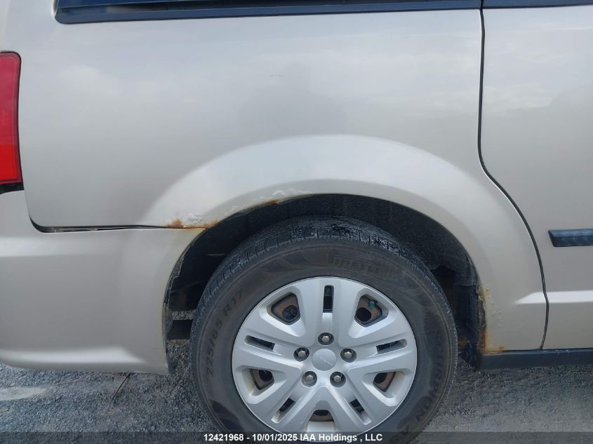 2015 Dodge Grand Caravan Se/Sxt VIN: 2C4RDGBG5FR507439 Lot: 12421968