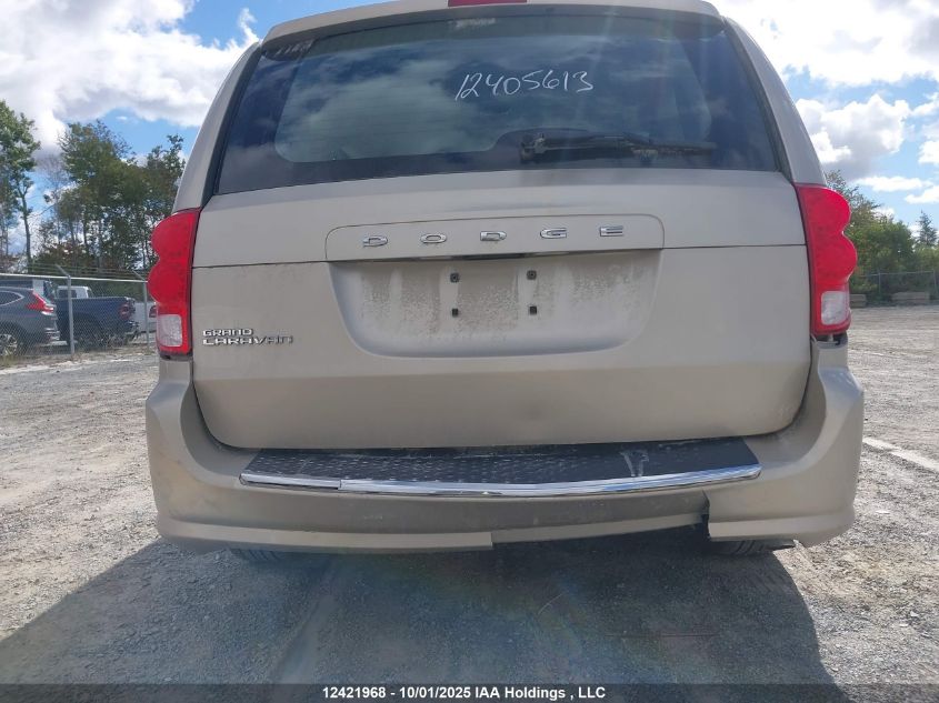 2015 Dodge Grand Caravan Se/Sxt VIN: 2C4RDGBG5FR507439 Lot: 12421968