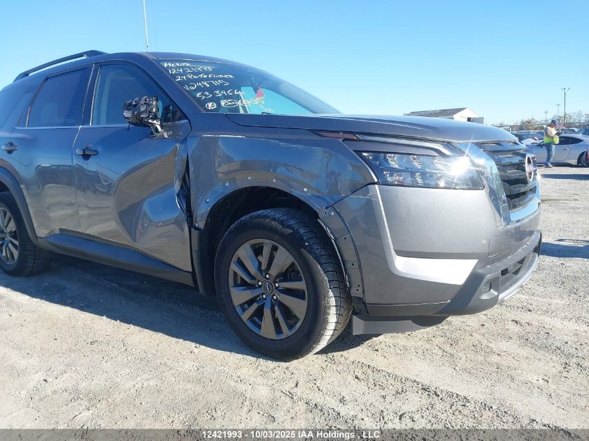 2024 Nissan Pathfinder Sv VIN: 5N1DR3BE6RC248715 Lot: 12421993