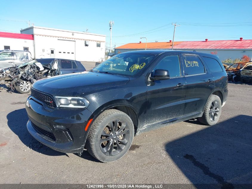 2021 Dodge Durango Sxt VIN: 1C4RDJAG0MC643689 Lot: 12421998