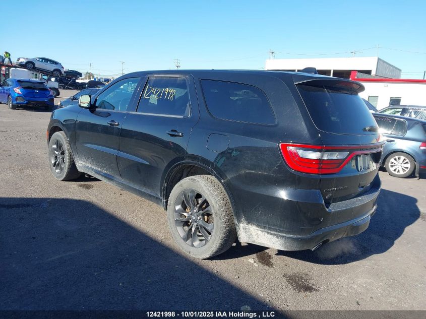 2021 Dodge Durango Sxt VIN: 1C4RDJAG0MC643689 Lot: 12421998