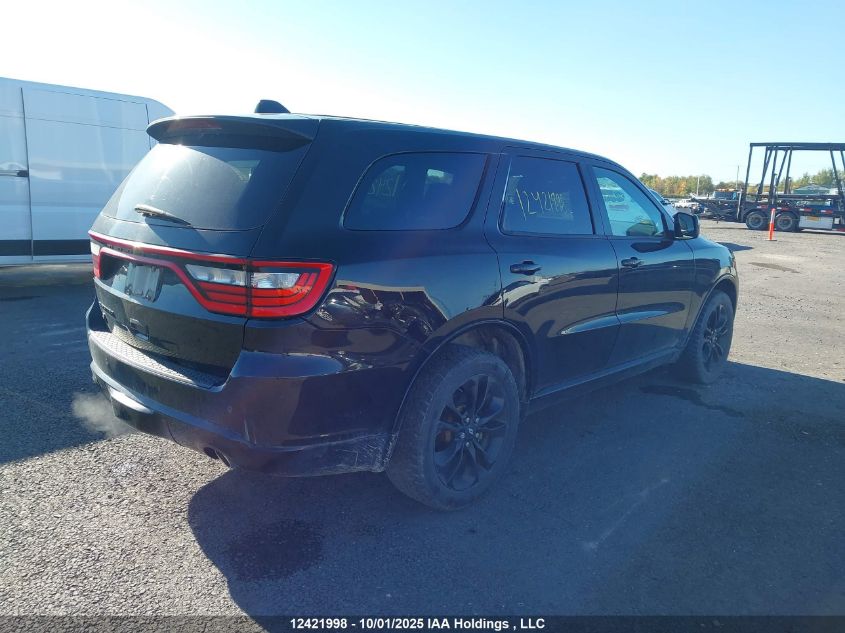 2021 Dodge Durango Sxt VIN: 1C4RDJAG0MC643689 Lot: 12421998
