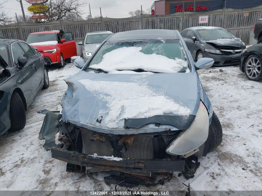 2011 Hyundai Sonata Hybrid Premium VIN: KMHEC4A48BA009365 Lot: 12422001