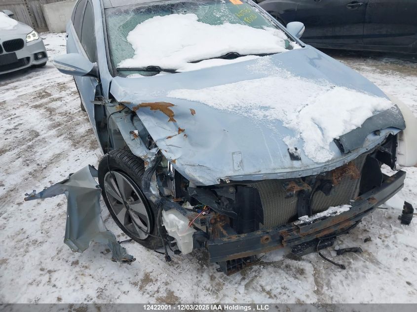 2011 Hyundai Sonata Hybrid Premium VIN: KMHEC4A48BA009365 Lot: 12422001