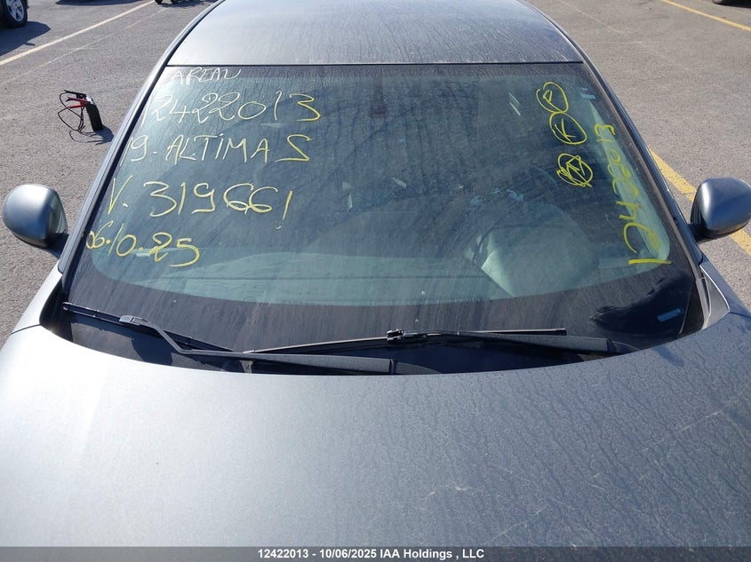 2019 Nissan Altima S VIN: 1N4BL4BW9KN319661 Lot: 12422013